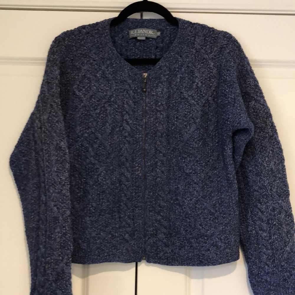 Icelandic Design Cardigan Sweater